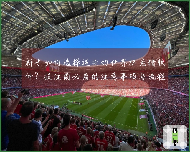 新手如何选择适合的世界杯竞猜软件？投注前必看的注意事项与流程