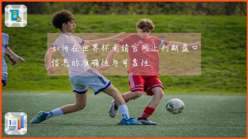 如何在世界杯竞猜官网上判断盘口信息的准确性与可靠性