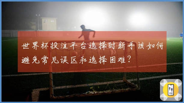 世界杯投注平台选择时新手该如何避免常见误区和选择困难？